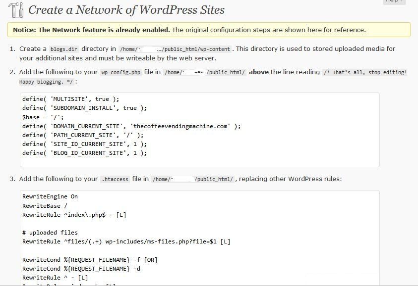 WordPress网络功能(多站点模式)设置图文+视频教程 - 博客 - 3