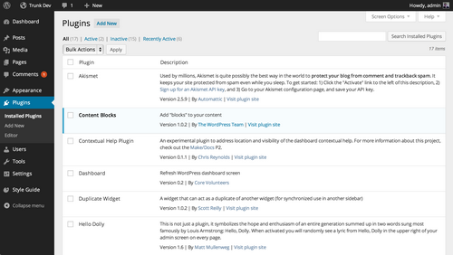 WordPress 3.8 Beta1 发布，全新后台功能界面 - 新闻 - 4