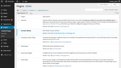 WordPress 3.8现已发布 - 新闻 - 4