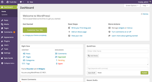 WordPress 3.8现已发布 - 新闻 - 6