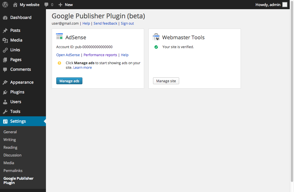 Google发布WordPress插件”Google Publisher Plugin” - 博客 - 1