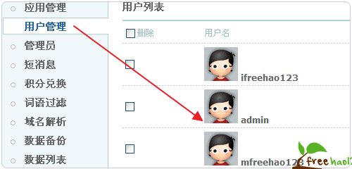 Ucenter中的用户管理