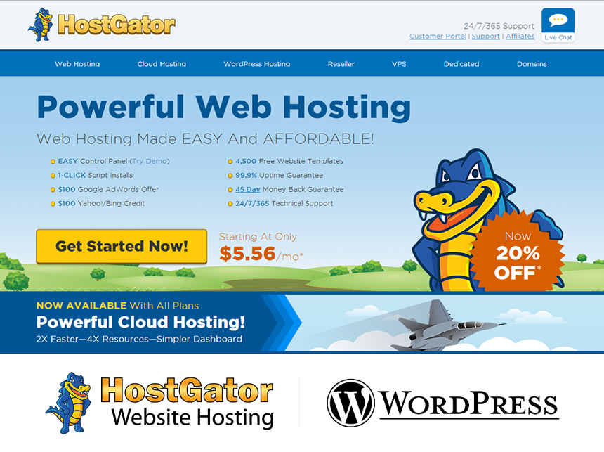 HostGator - WordPress外贸主机
